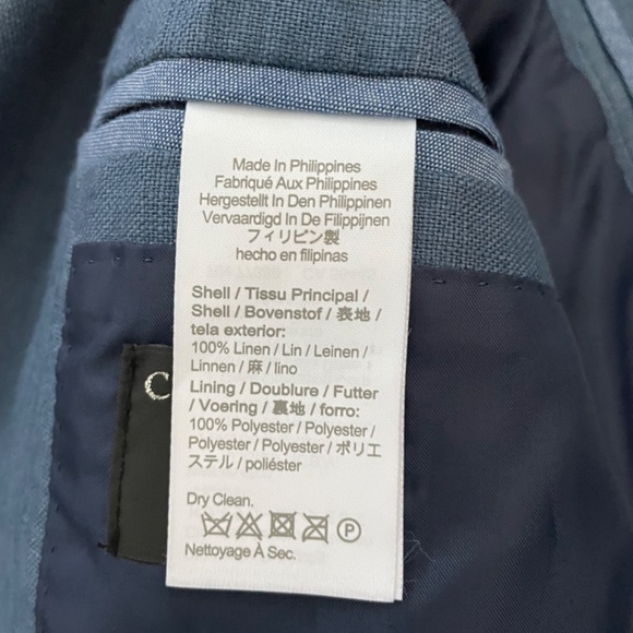 J.Crew Crewcuts Boys $168 Ludlow unstructured suit jacket linen Size 10 BN993 - Picture 6 of 7